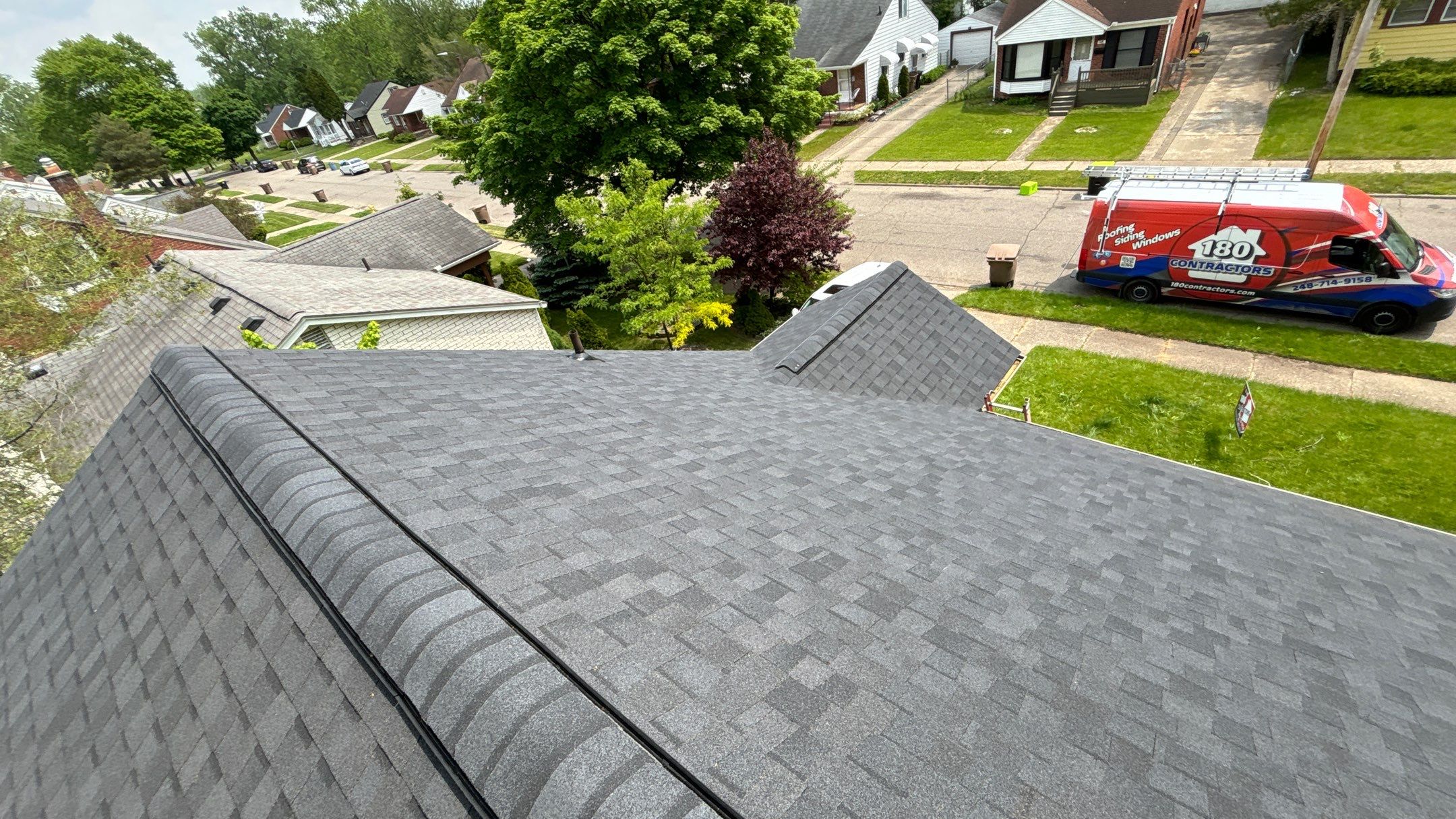 Roof Replacement using CertainTeed Landmark by 180 Contractors