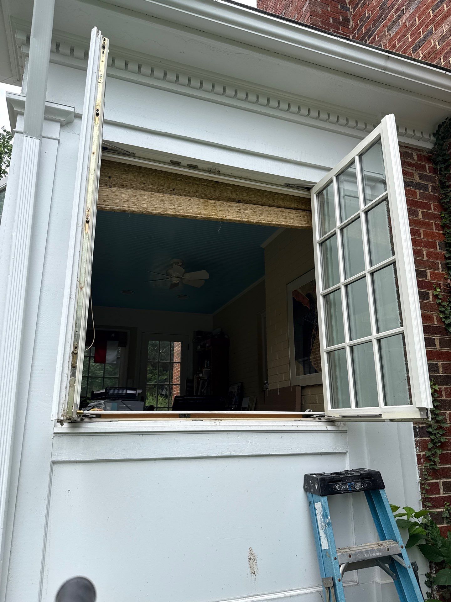 Sunroom Window Restoration and Hardware Repair in Chevy Chase by Forbes Design Center