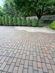 Paver Sealing & Polymeric Sand in Randolph, NJ — Gallo Bros job photo