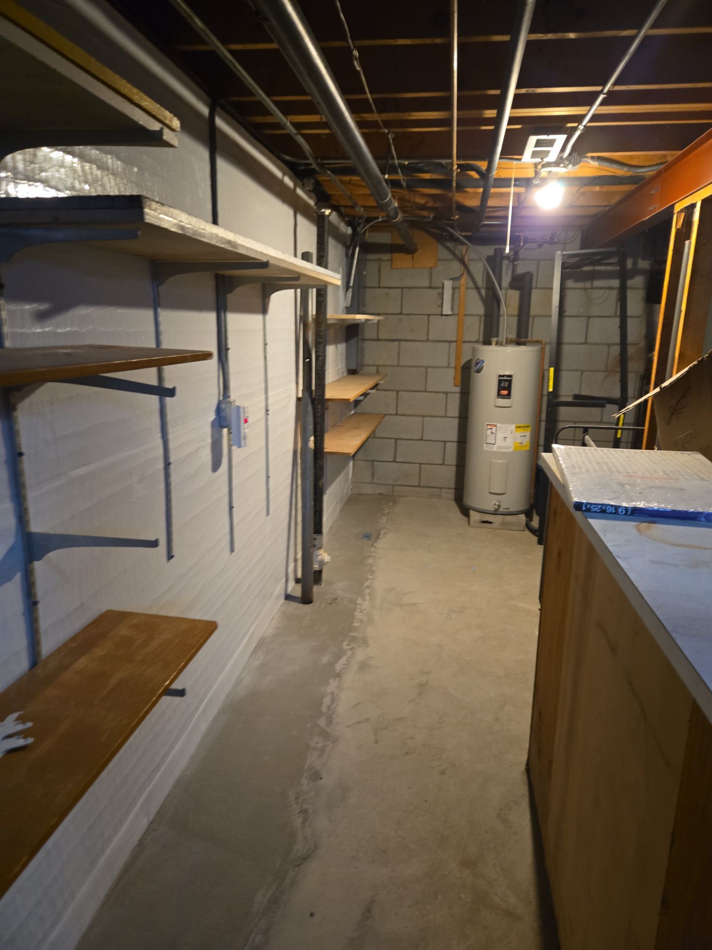 Interior Basement Waterproofing System with Embedded Fiber Reinforcement by Toledo Basement Repair 