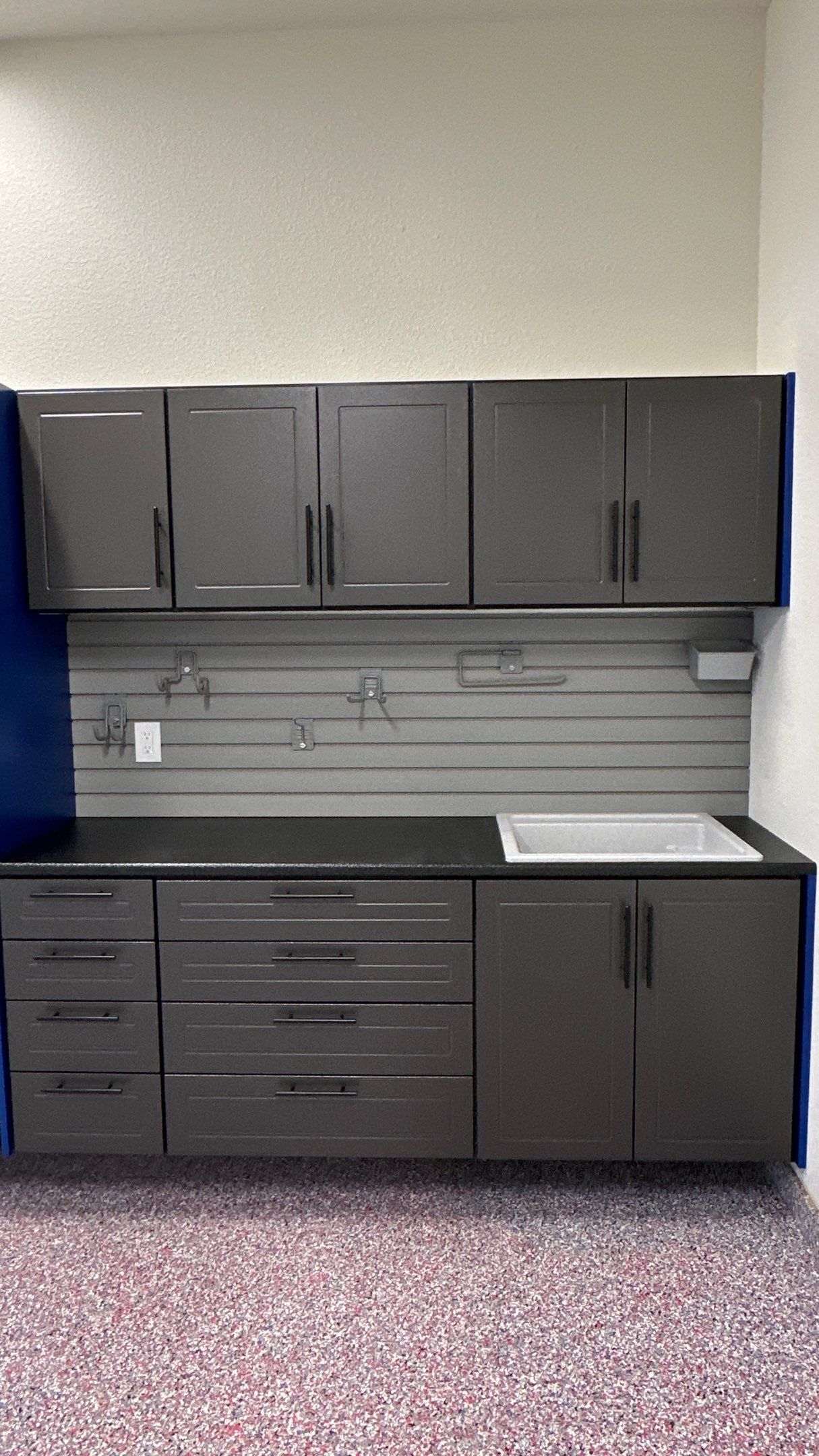 Look Tanner B. added his beautiful garage storage to his garage by Banner Garage