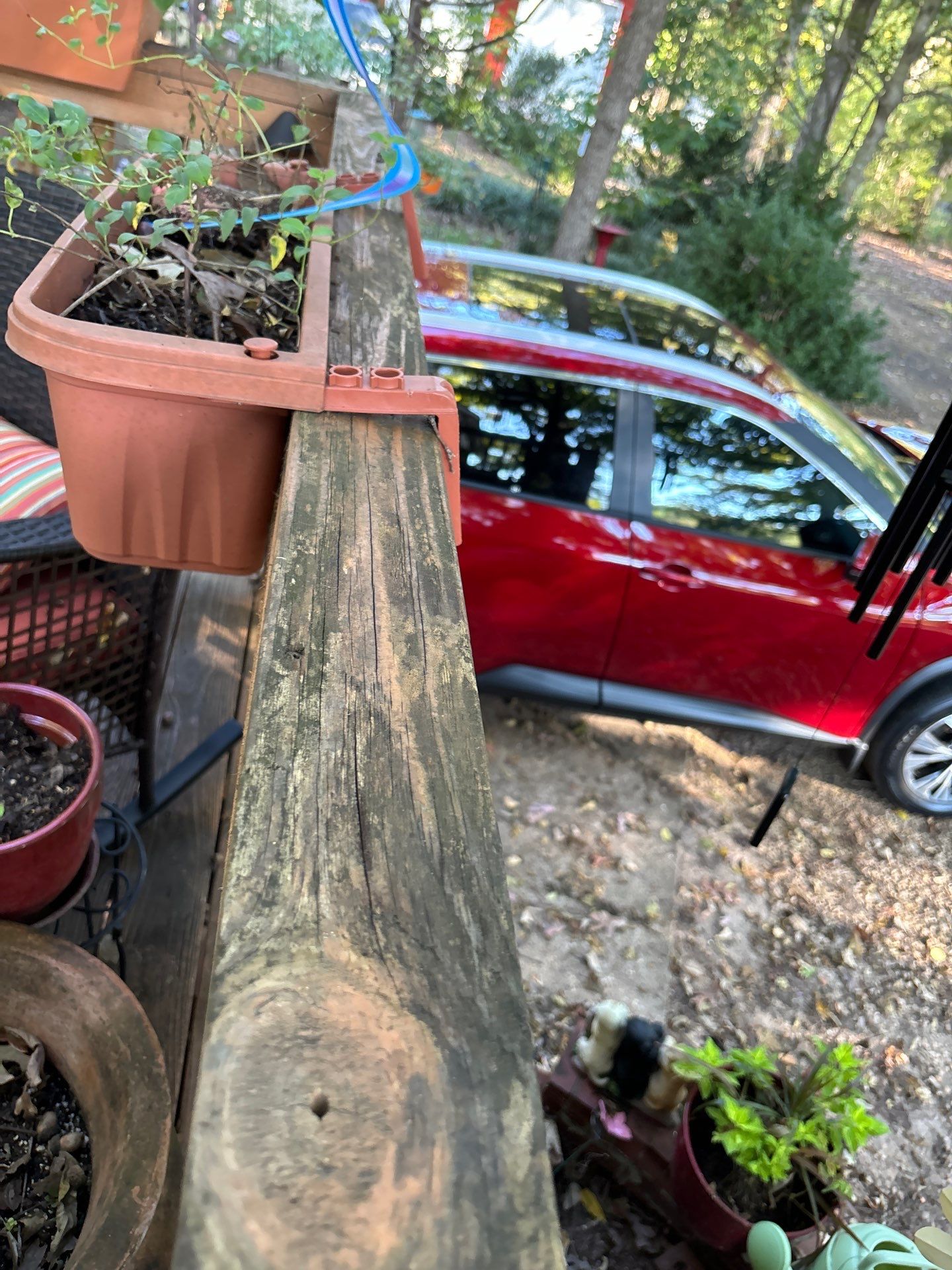 Weathered Deck using Wood Sealant by DuraSeal