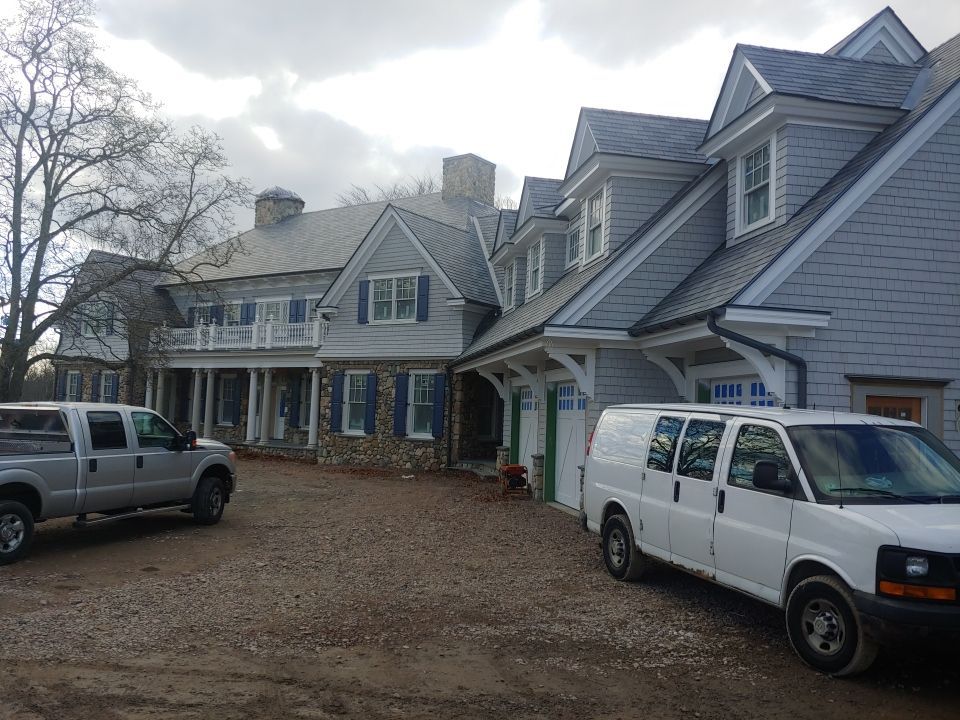 Gutter Installation using Half Round Aluminum Gutter in Natick, MA by Gutter Pro Enterprises