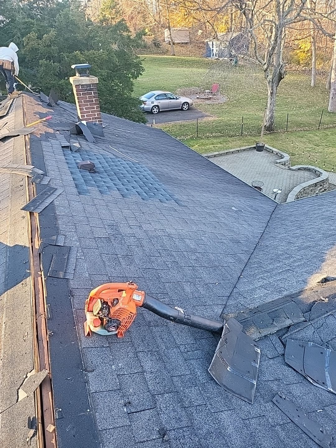 Residential Roofing Installation using GAF Timberline  by A Plus Exterior