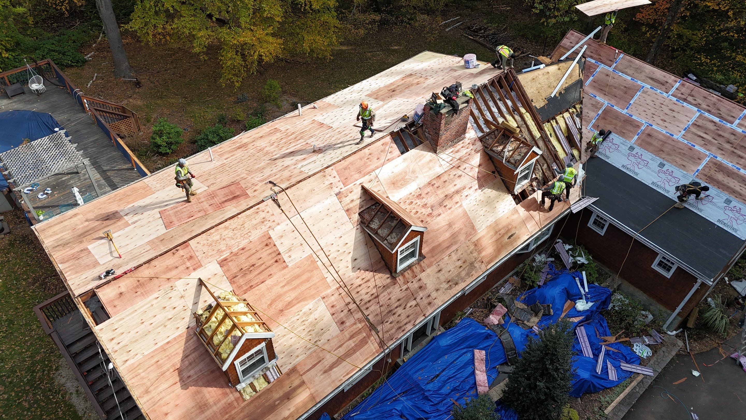 Owens Corning Duration : Chateau Green with Copper Accents in Avon, CT by Golden Shield Roofing