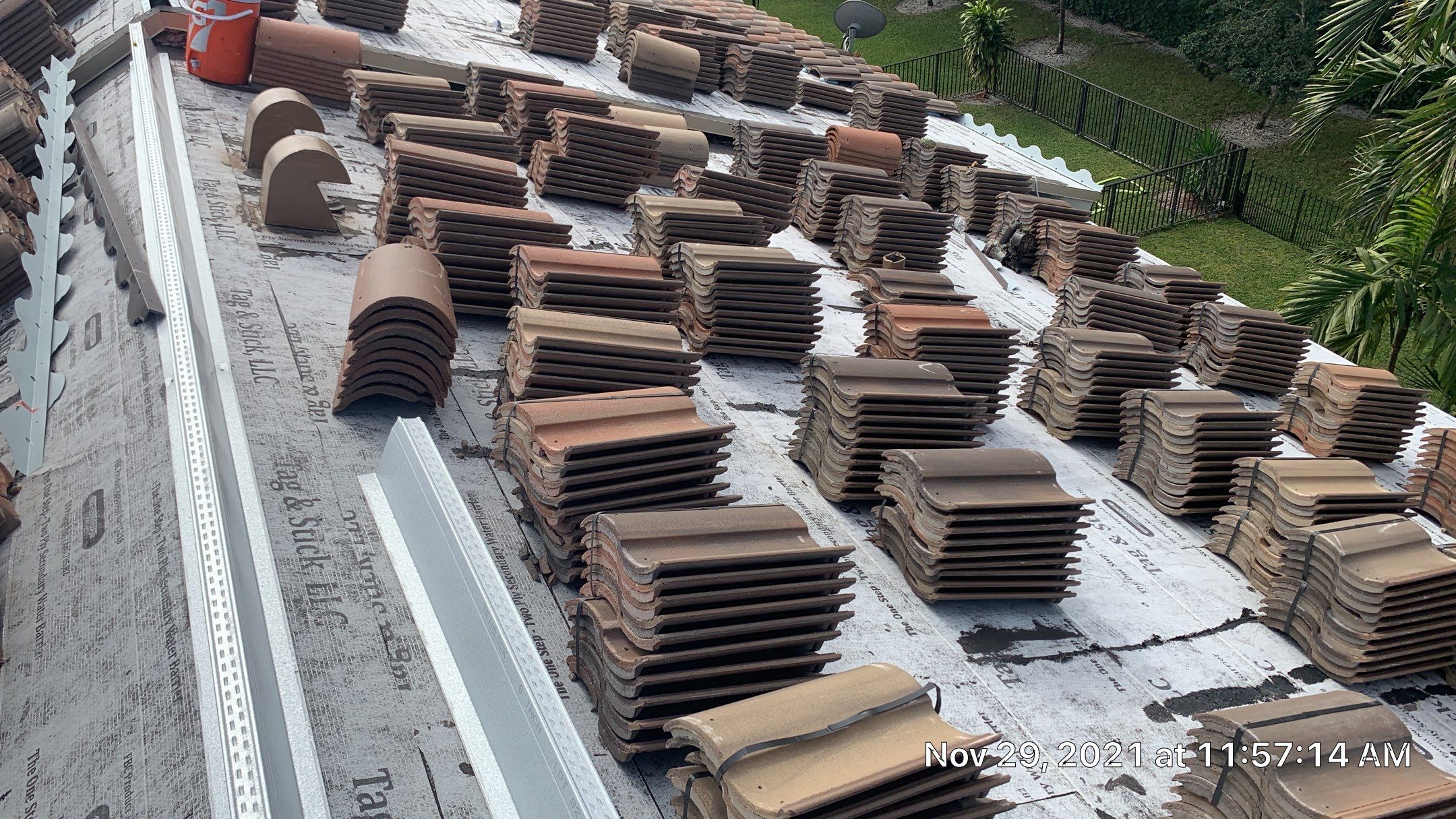 Residential Roofing Installation using Eagle Roofing Tile by BLUES BROTHERS ROOFING