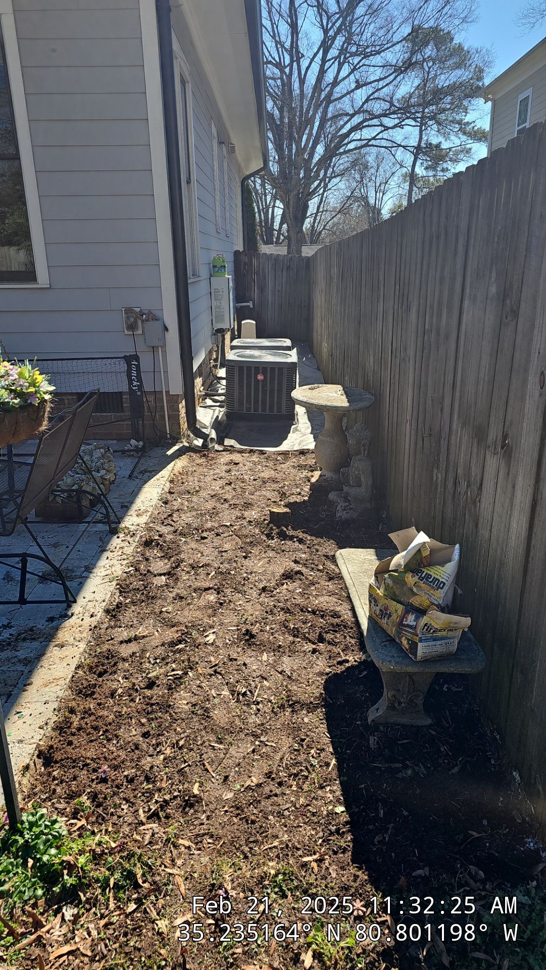 Residential Landscape Project by Carolina-Metro Landscape, Inc