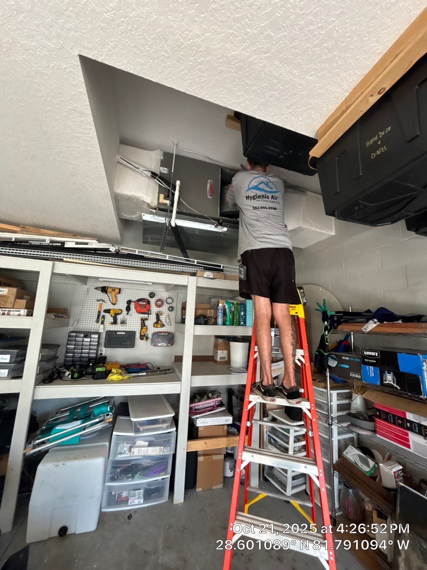 Air Duct and Dryer Vent Cleaning in Groveland by Hygienic Air, Inc