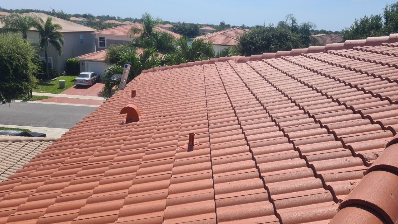 Residential Roofing Installation using Eagle Roofing Tile by BLUES BROTHERS ROOFING