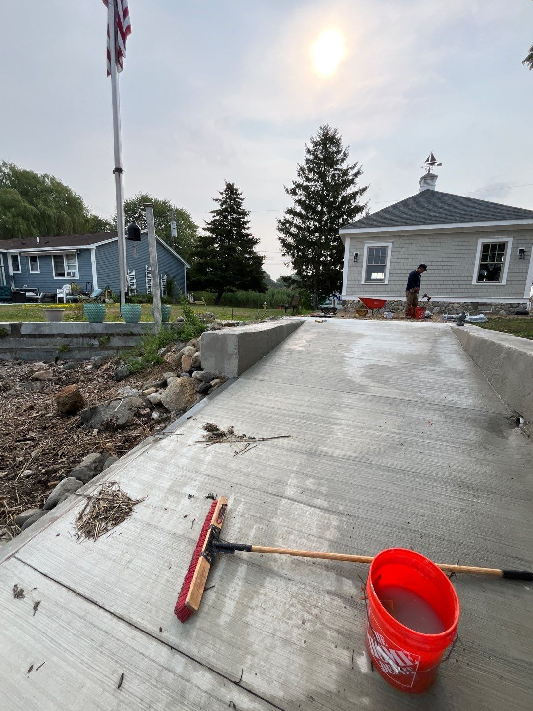 Beautiful Re-disgn by the water in Danvers MA  by Cole Landscaping Inc