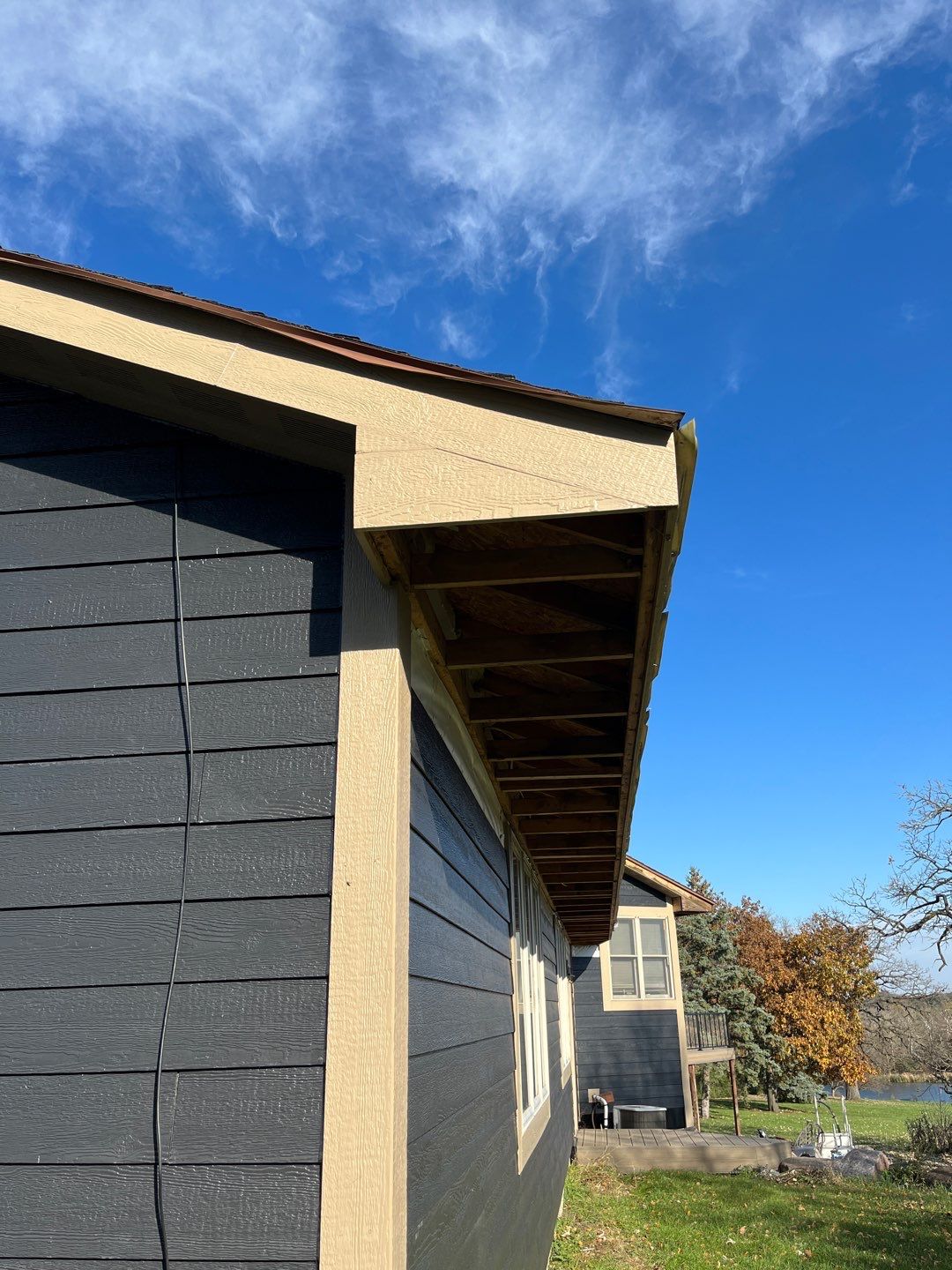 Siding Installation using LP Smart Siding by Total Restoration Services