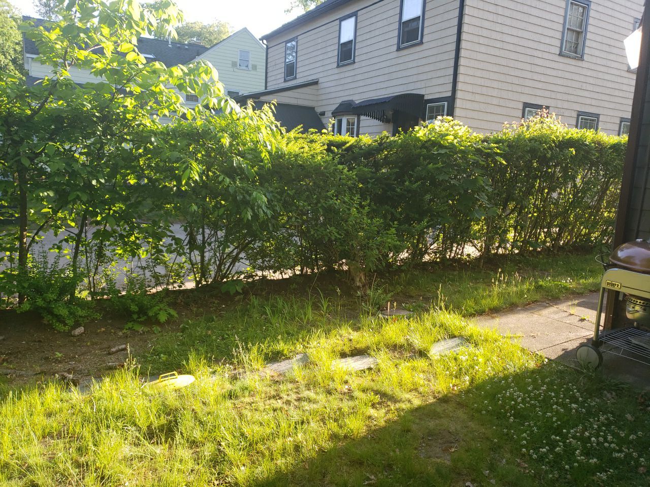 Fence Installation using Vinyl Fence  by A Plus Exterior