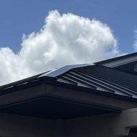 24ga 1.5" Snap-Lock Dark Bronze  by Total Roofing System The Metal Roof Experts