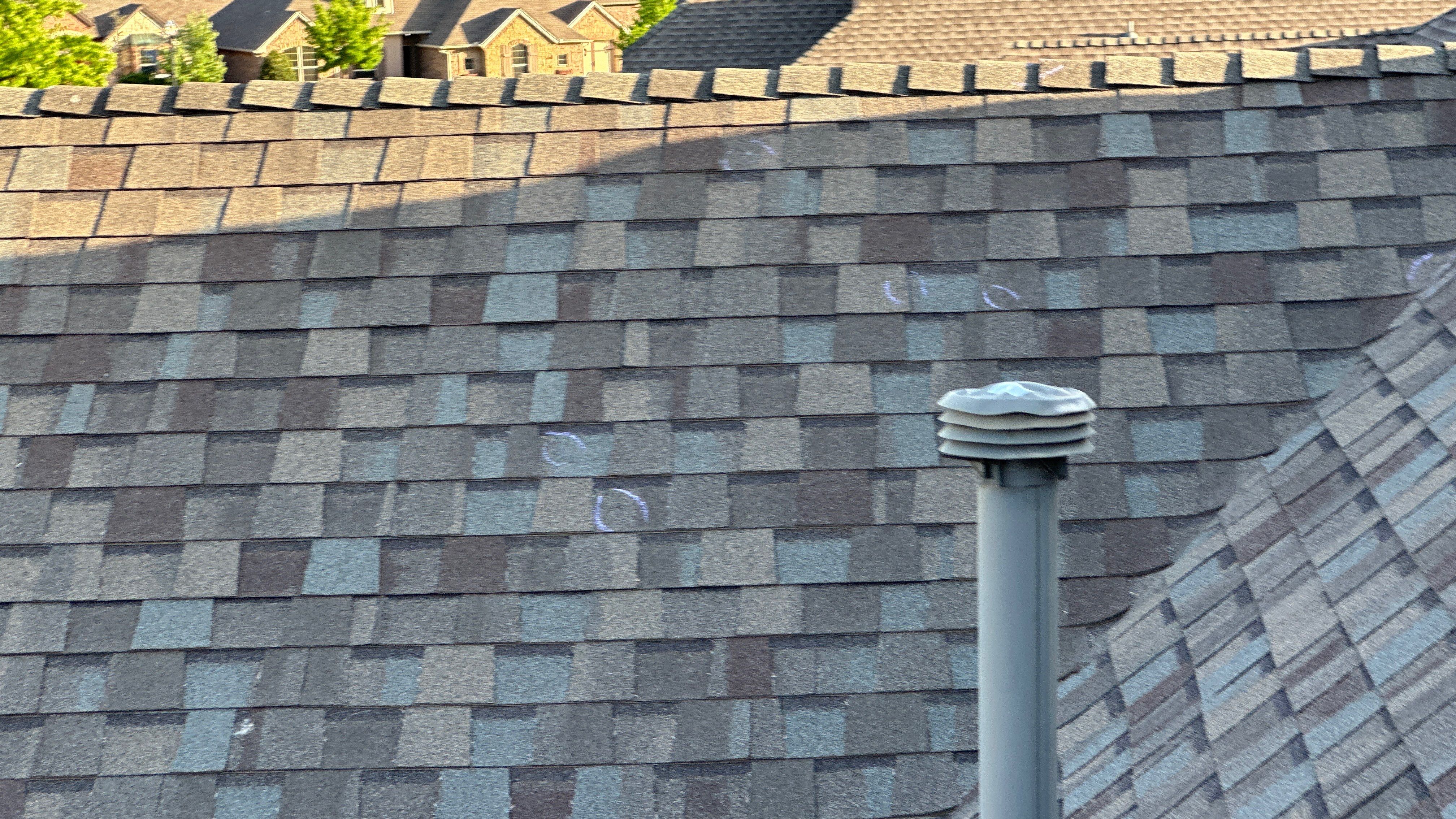 Reroof using GAF HDZ - Weathered Wood by Castillo Roofing