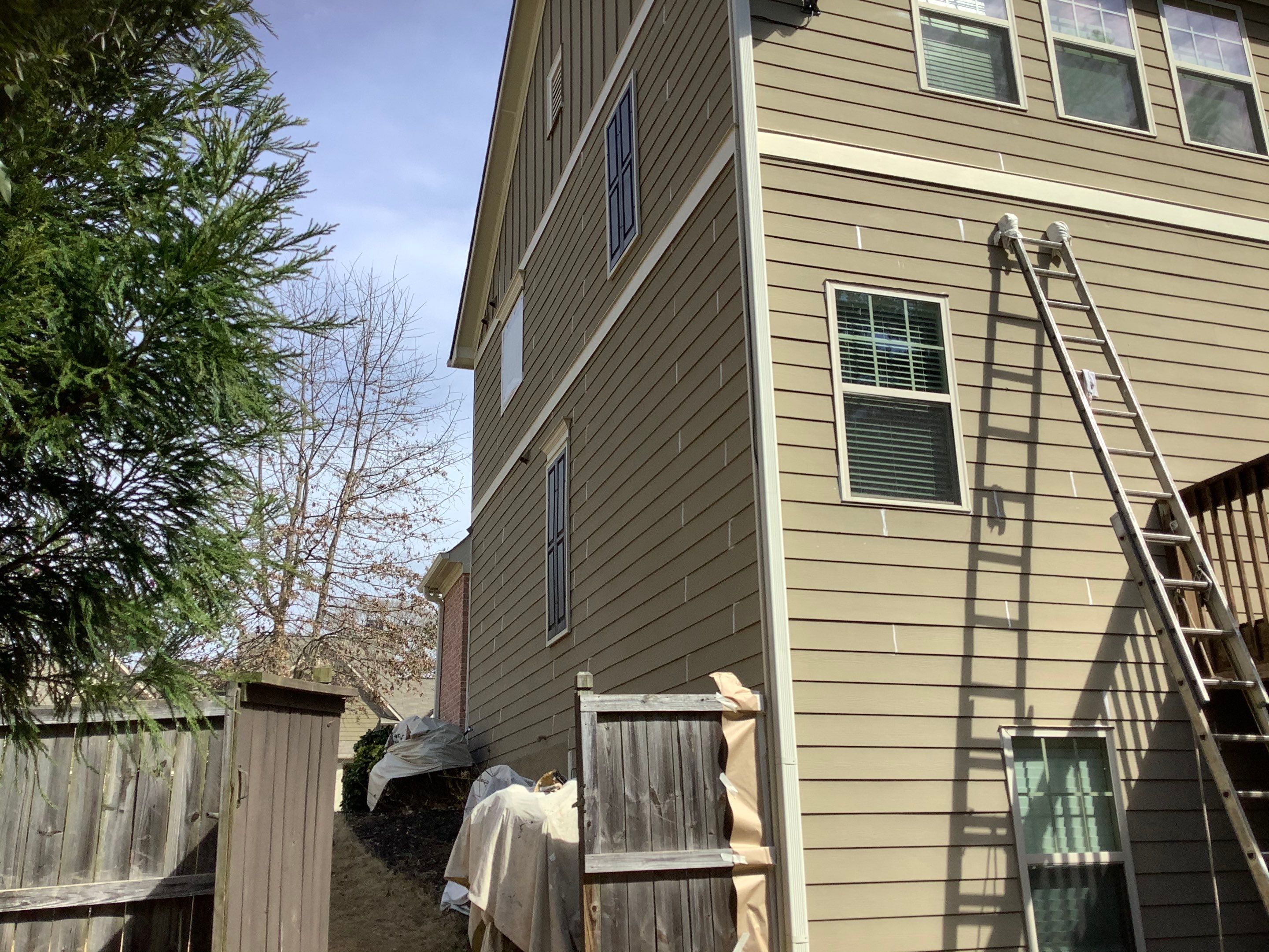 Full Exterior Home Painting and Siding Refresh in Marietta by Swift Home Renovations