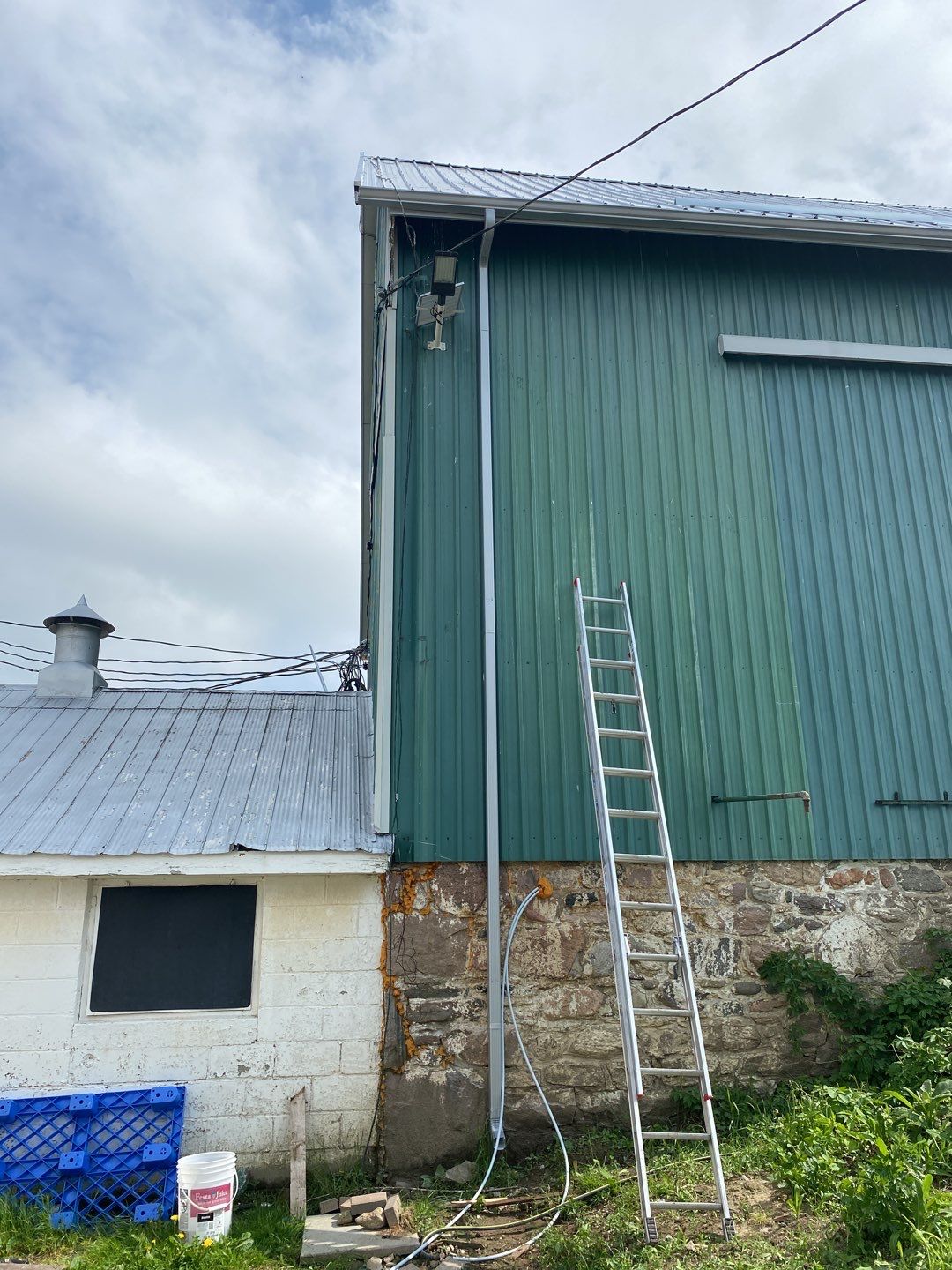 Barn Roof Exposed Fastener Metal Roof using Vicwest UltraVic by Jay Carter Roofing & Sheet Metal