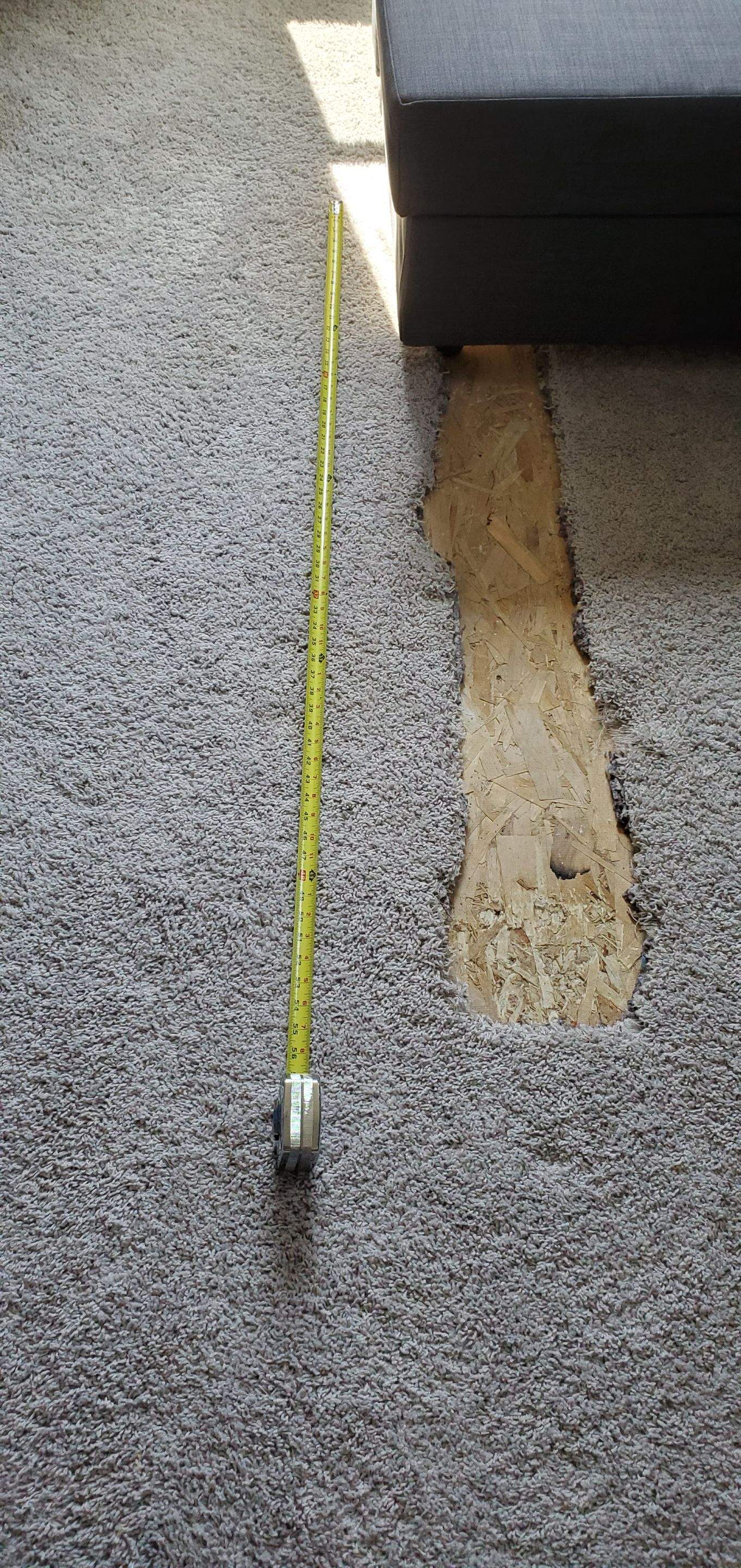 Carpet Repair in the Middle of a Loft by Ardent Carpet Restore LLC