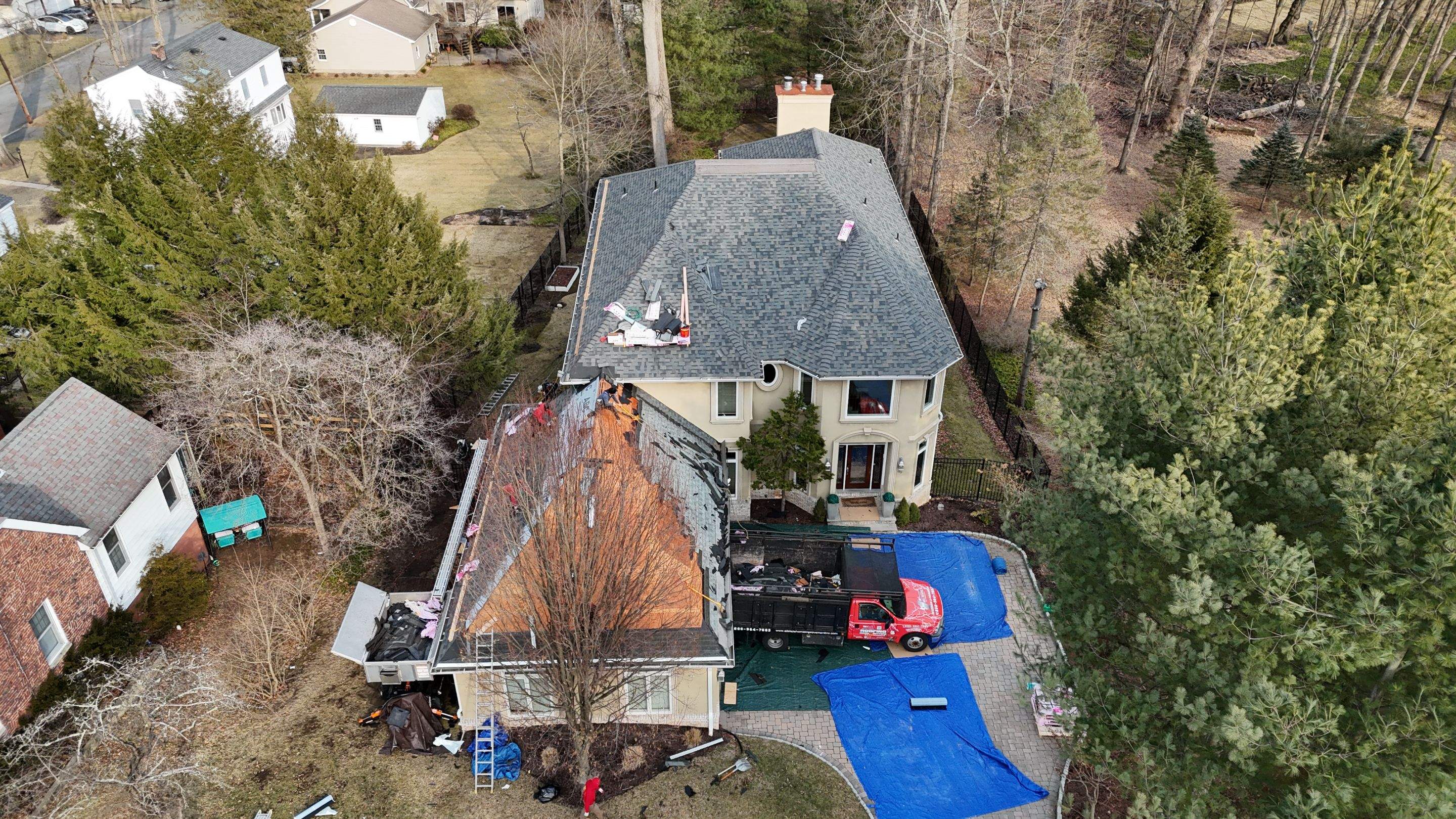 Roof Project in Closter, NJ by All State Home Improvement Inc.