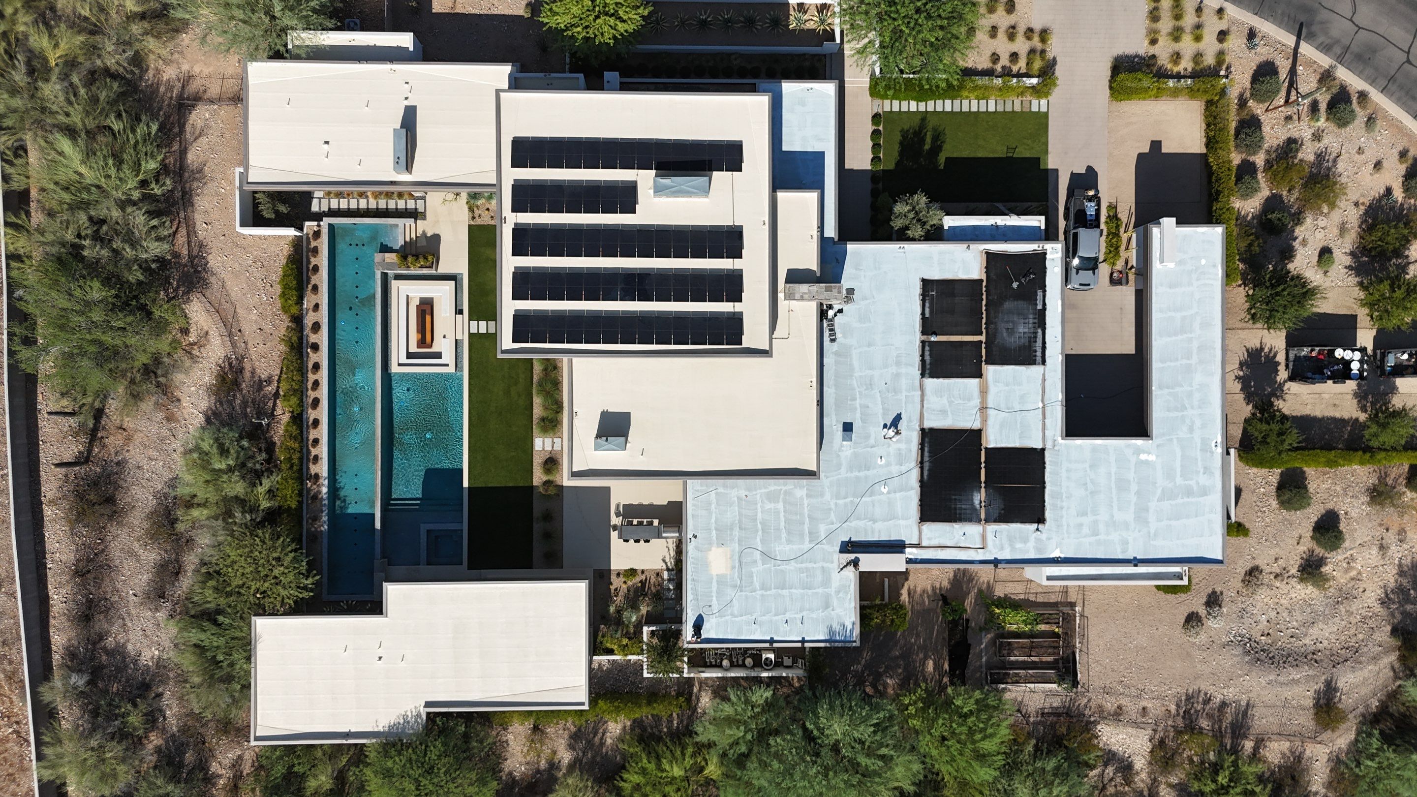 Project in Paradise Valley, AZ by Saint Roofing