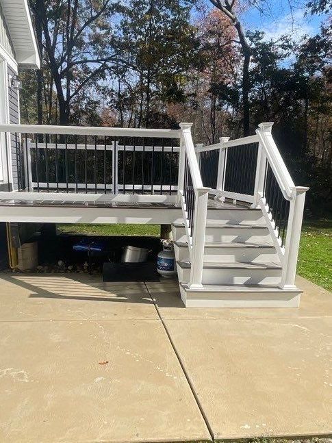 House SoftWash, Deck refresh by SJ Exterior