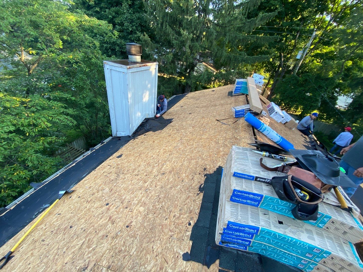 Roof Replacement using CertainTeed Landmark by 180 Contractors