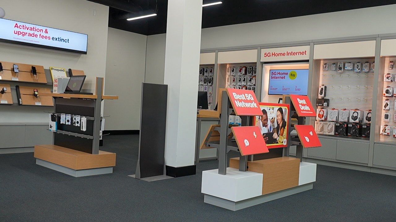 Commercial Retail Build Out for Verizon Mobile in Atlanta by Mark Allan Contracting