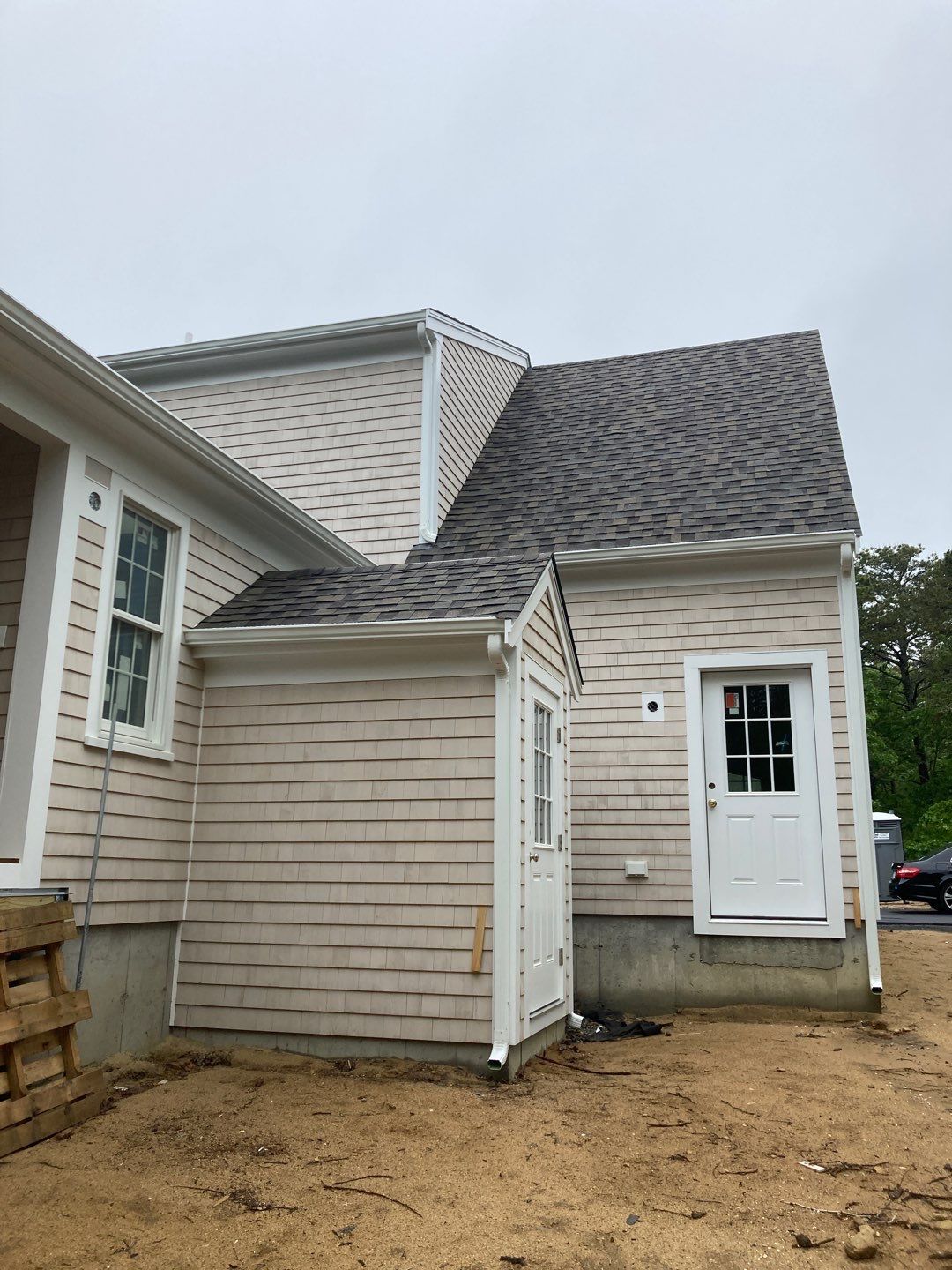 Gutter Installation using 5" K-Style Aluminum Gutter in Harwich, MA by Gutter Pro Enterprises