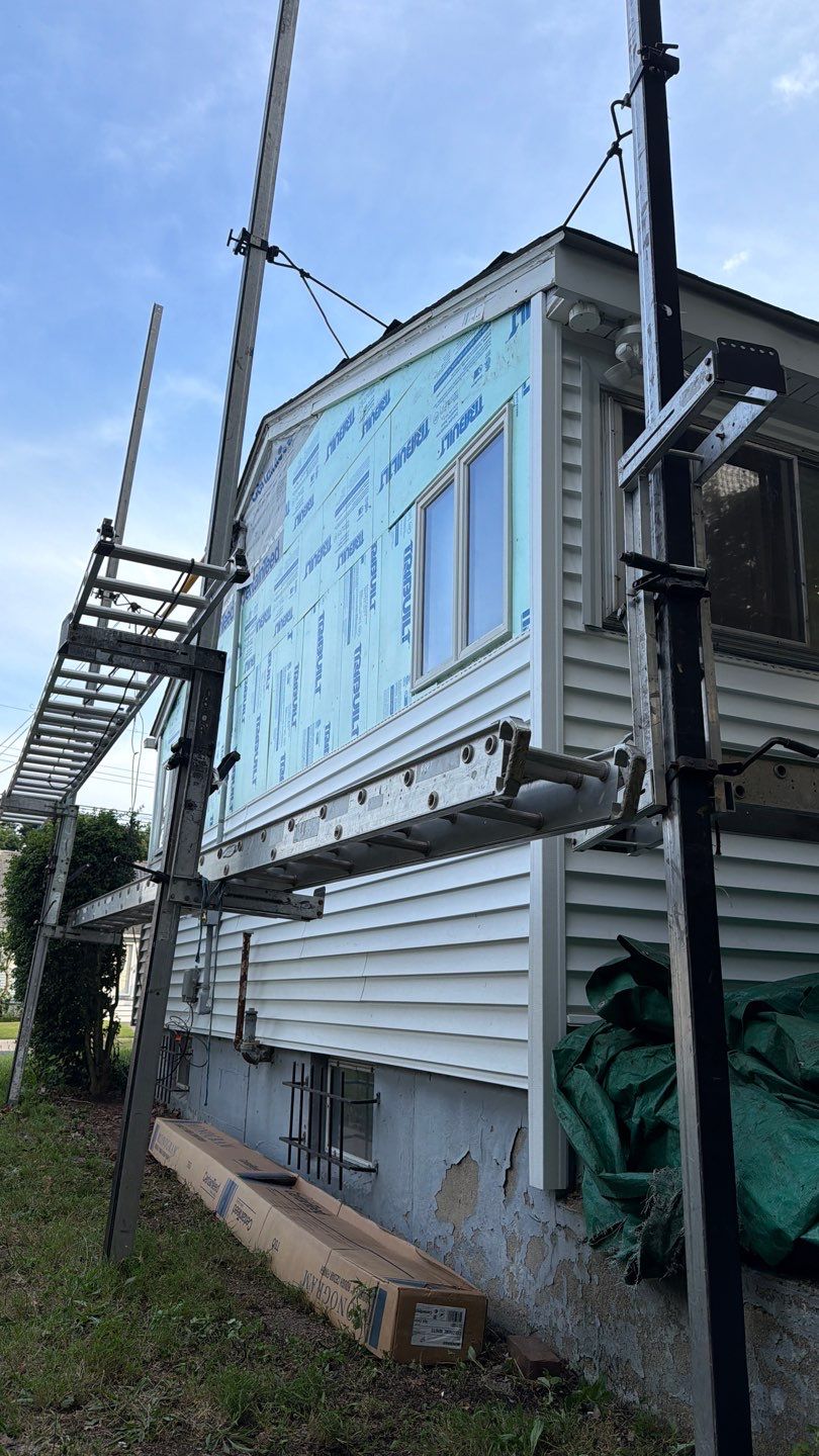 Siding Renewal with Cert Monogram D/4 x 12'6" Clapboard, White by DiGiorgi Roofing and Siding Inc