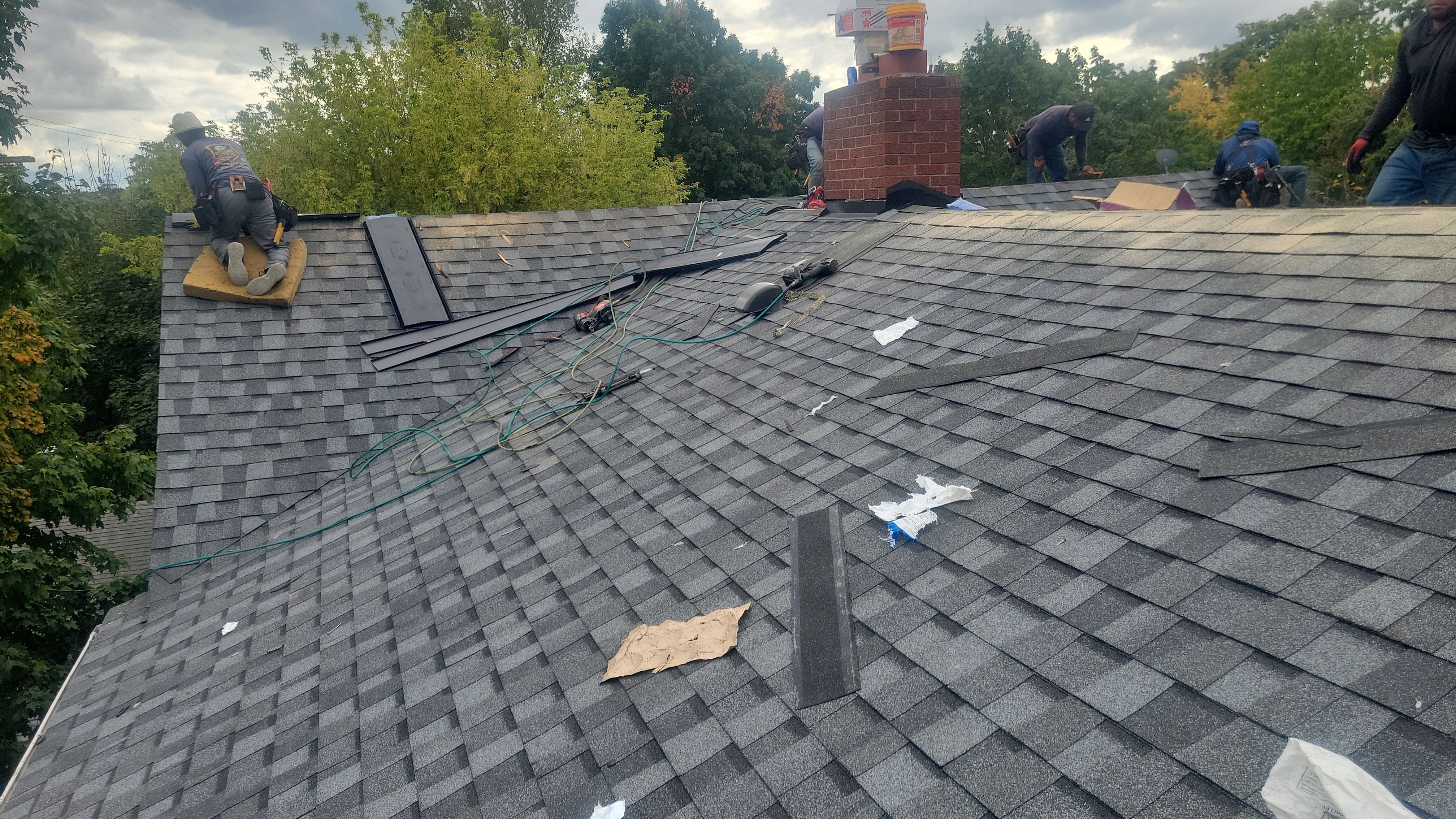 Roof Replacement using CertainTeed Northgate by 180 Contractors