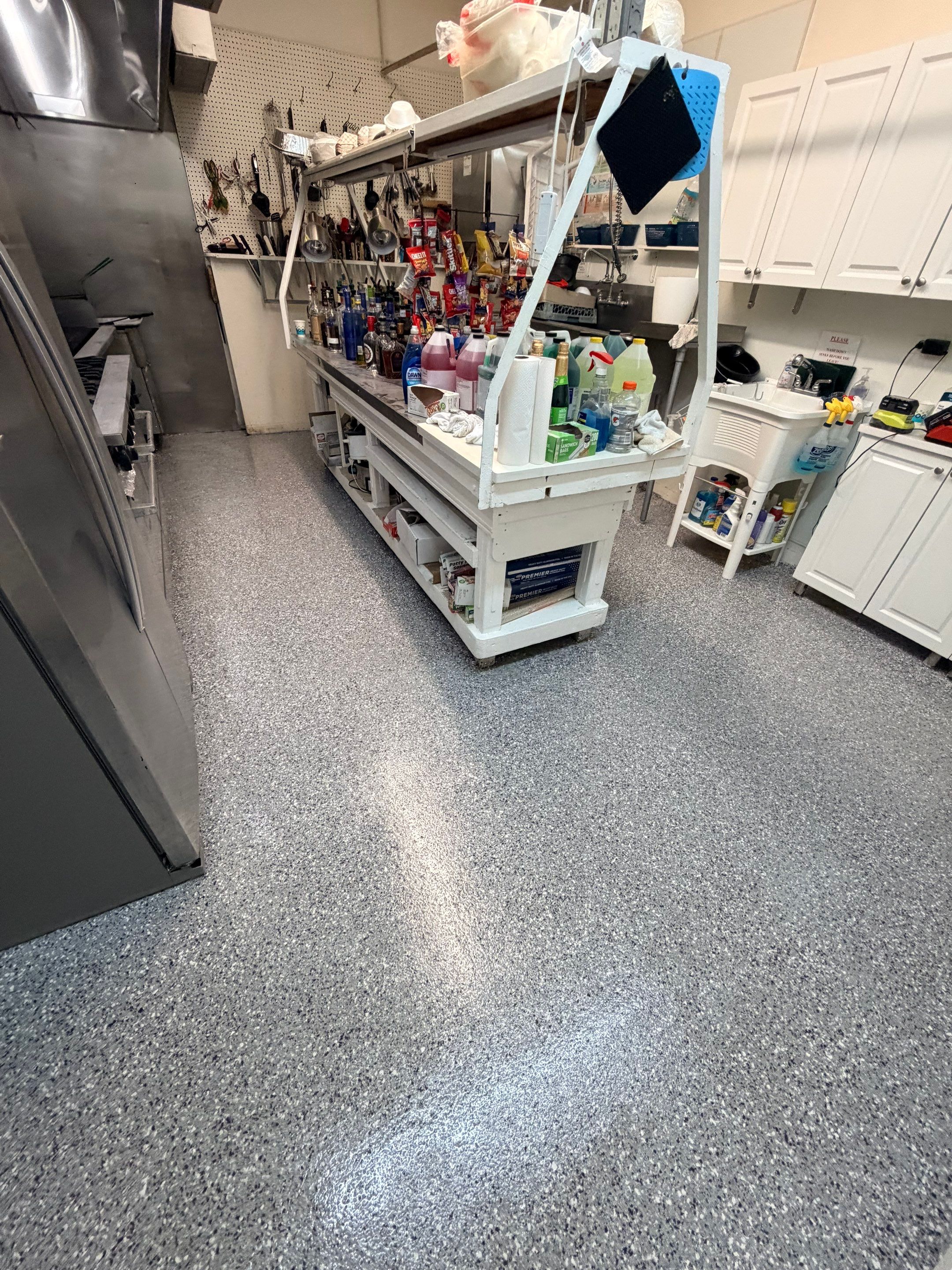 Project in Marathon, FL by Tropical Epoxy Coatings LLC 