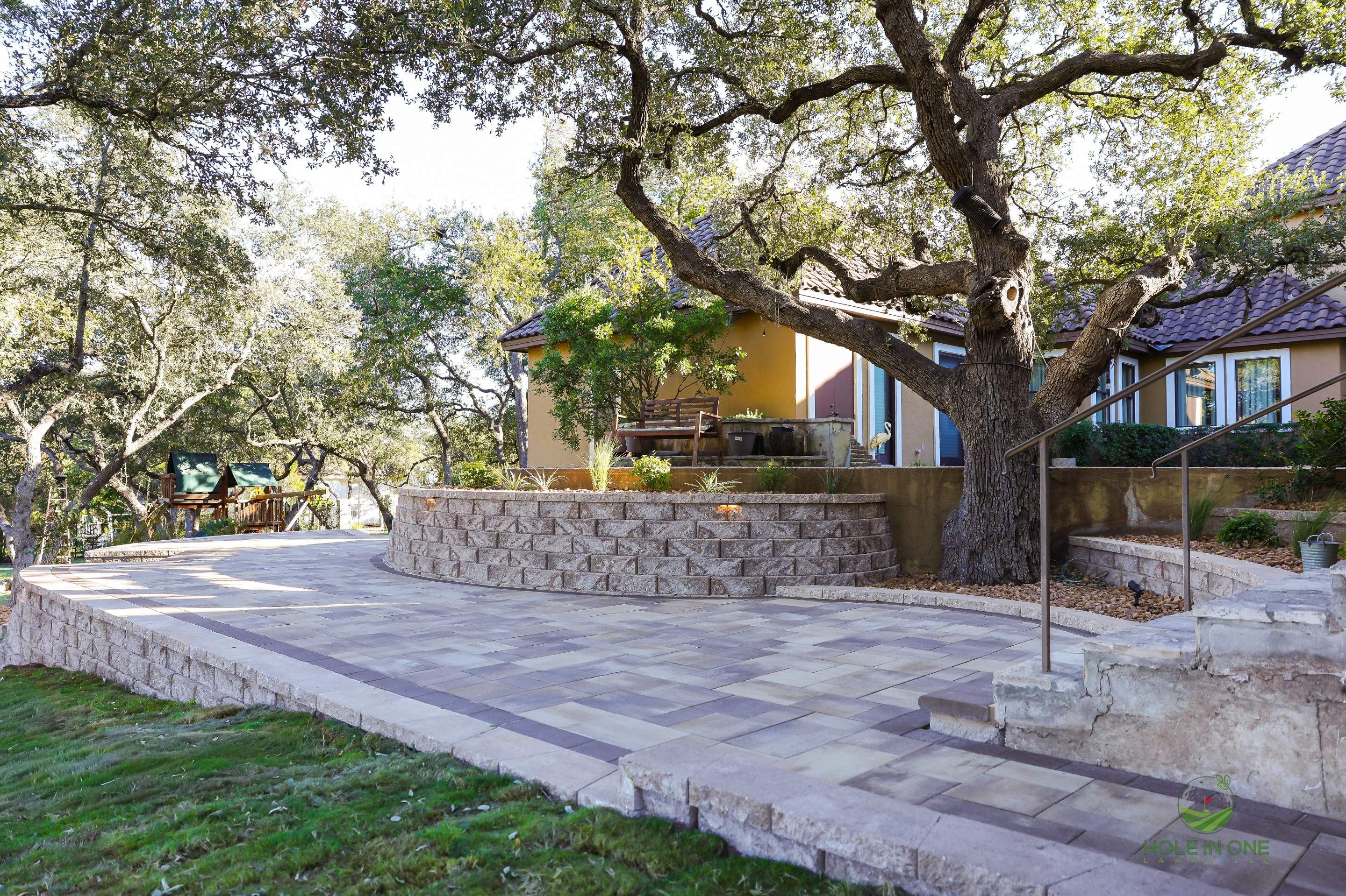 Heights At Stone Oak, San Antonio Tx. by Hole In One Lawns, LLC