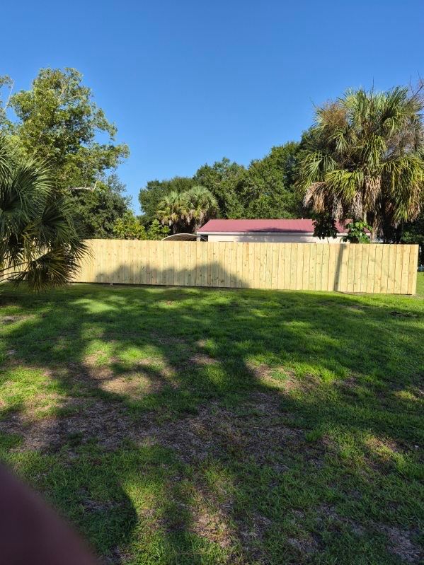 Black Vinyl Chain Link Fence Installation in Arcadia Florida by True Fence LLC