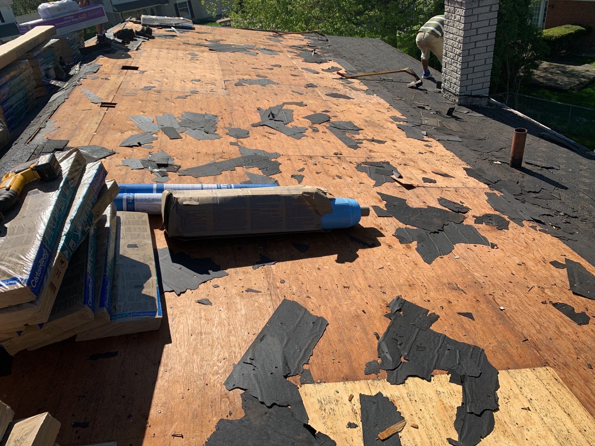 Roof Replacement using CertainTeed Landmark by 180 Contractors