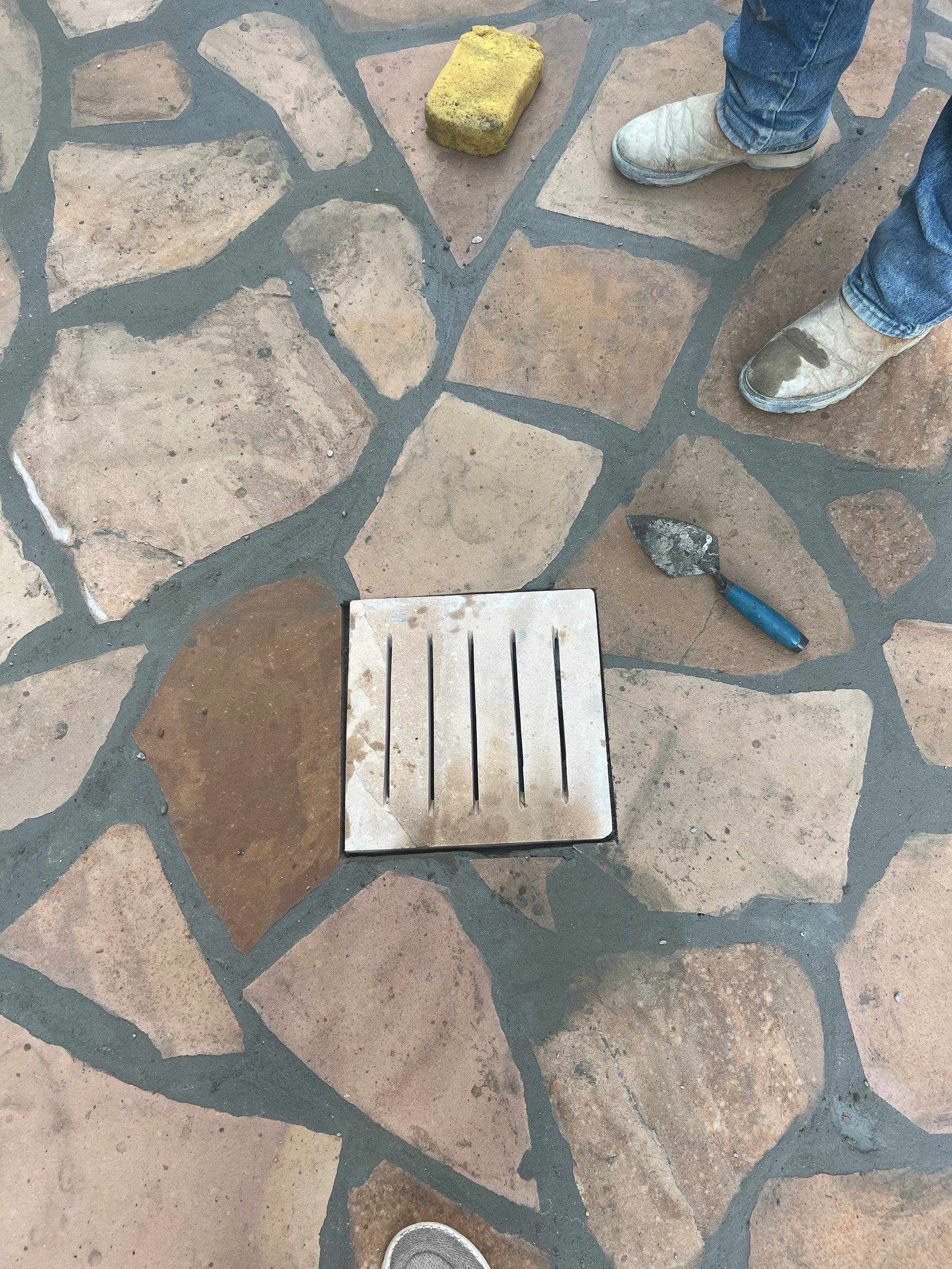 🌟 Clayton’s Backyard Flagstone Patio Home Makeover by Texas Urban Elements