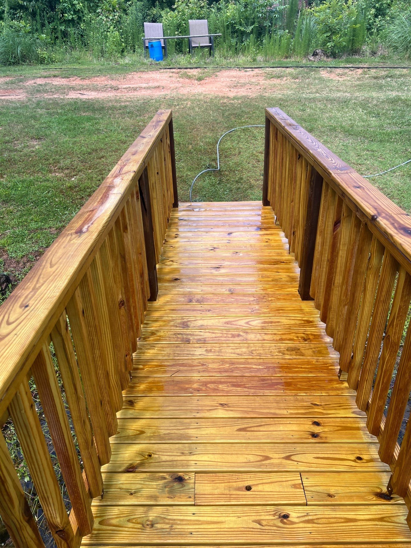 Dock using Wood Sealant by DuraSeal