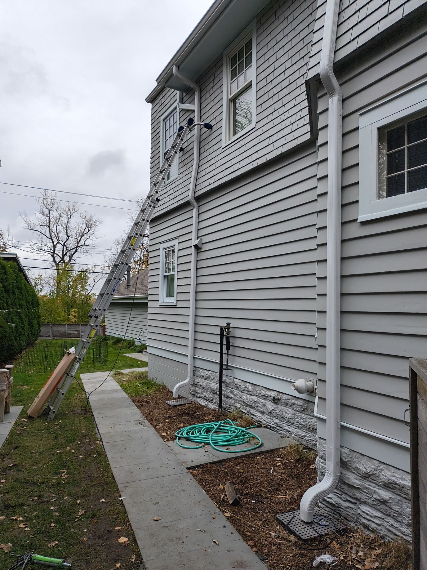 6-Inch Gutter Installation with Hover Dam Gutter Protection – Minneapolis, MN by Next Level Seamless Gutters / Exteriors Inc.