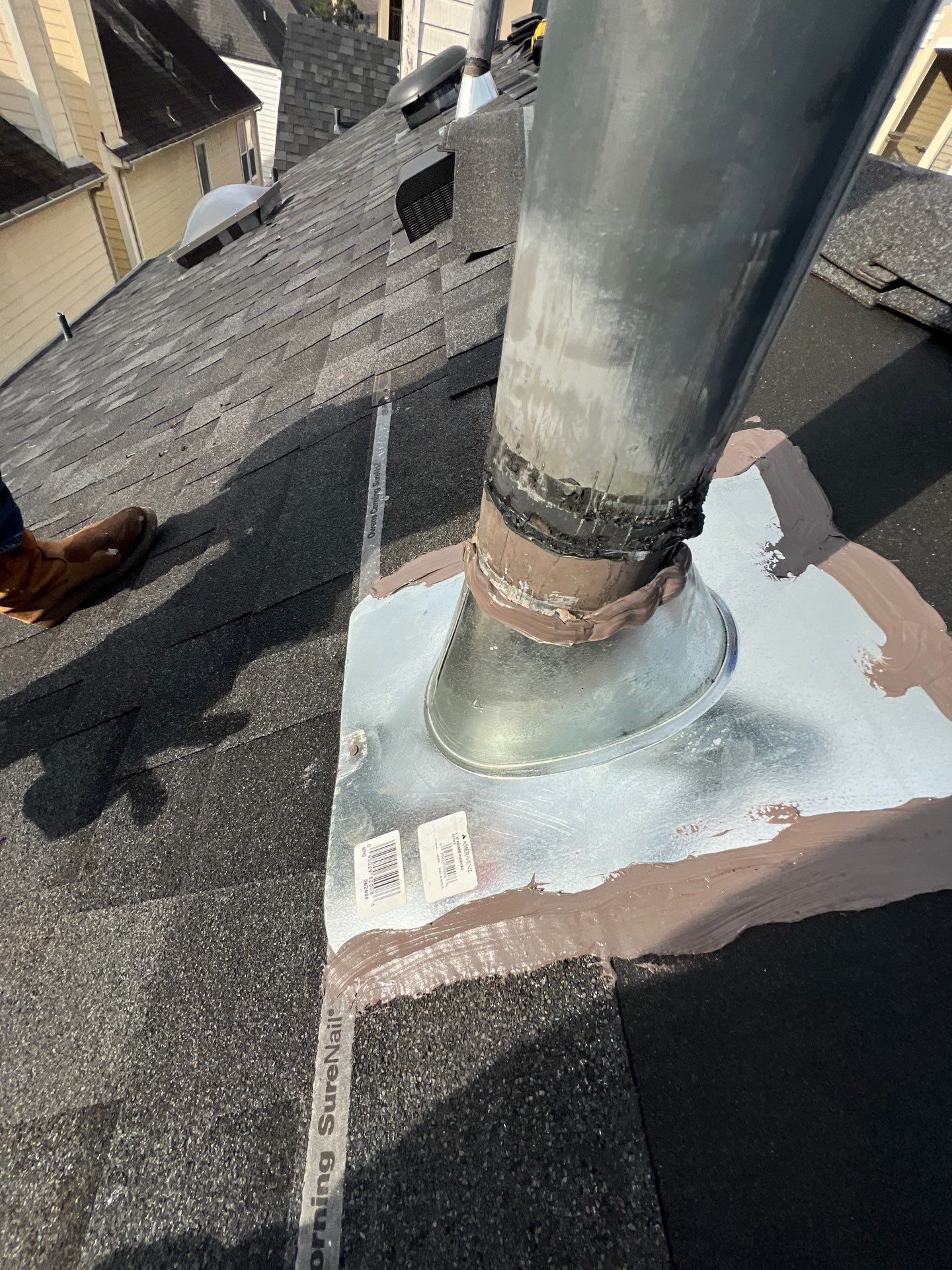 Residential Roofing Repair using Owen's Corning Duration (Lifetime) Shingles by Roof Repair Company