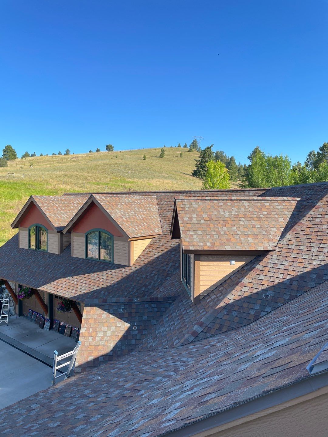 Owens Corning TruDefinition Duration - Aged Copper by Montana Roofing Solutions