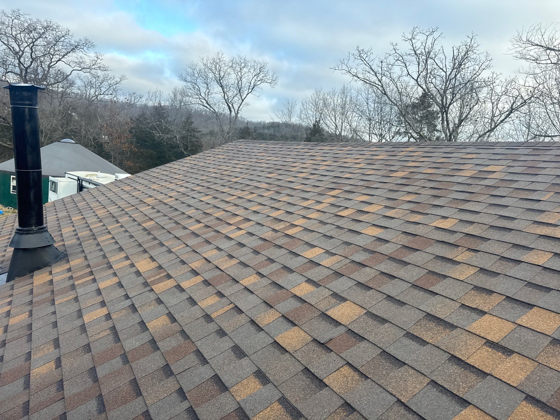 Residential Roofing + Gutters & Downspouts Install  by Titan Commercial & Residential Roofing 