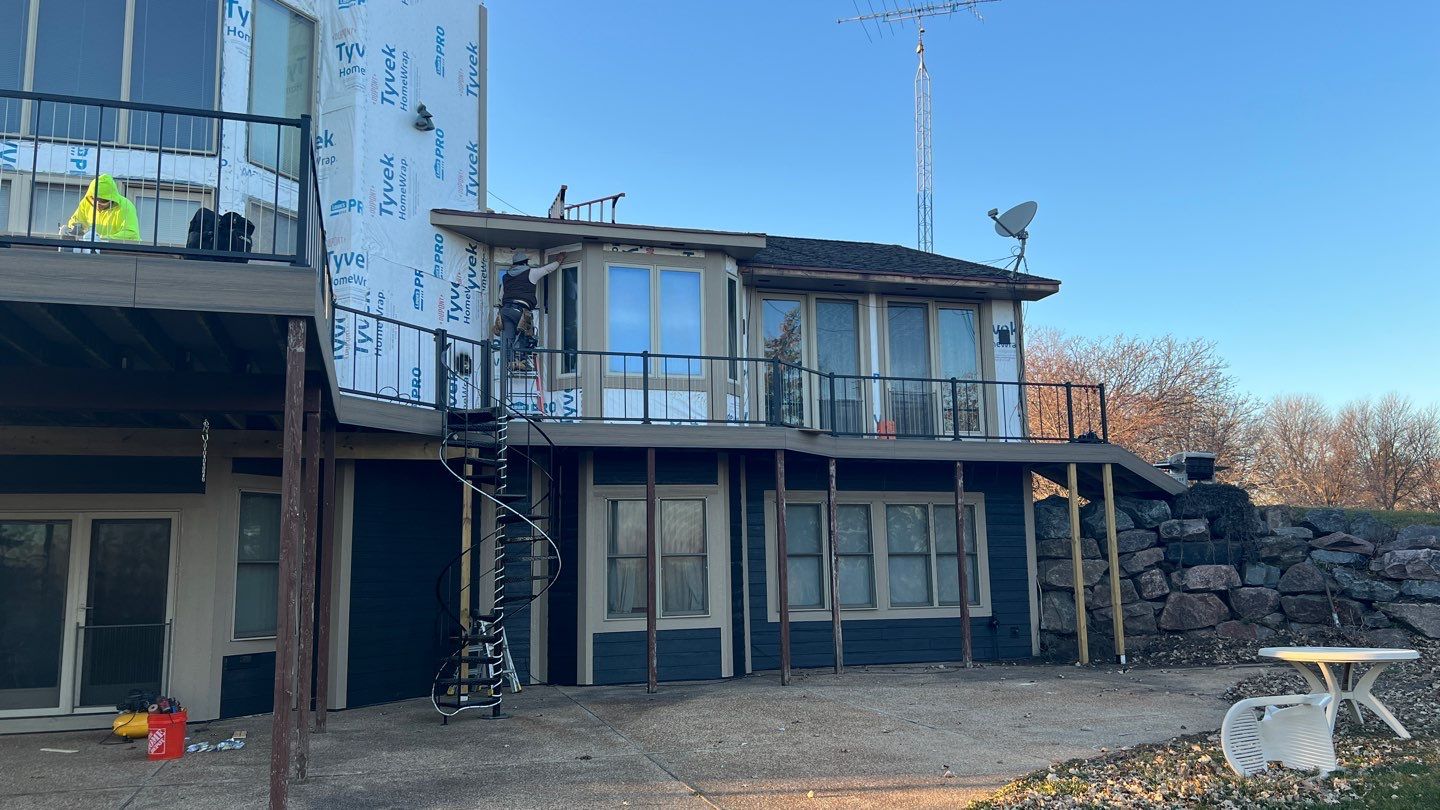 Siding Installation using LP Smart Siding by Stendahl Services