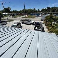 24ga 1.5" Mechanical seam Dove Gray  by Total Roofing System The Metal Roof Experts