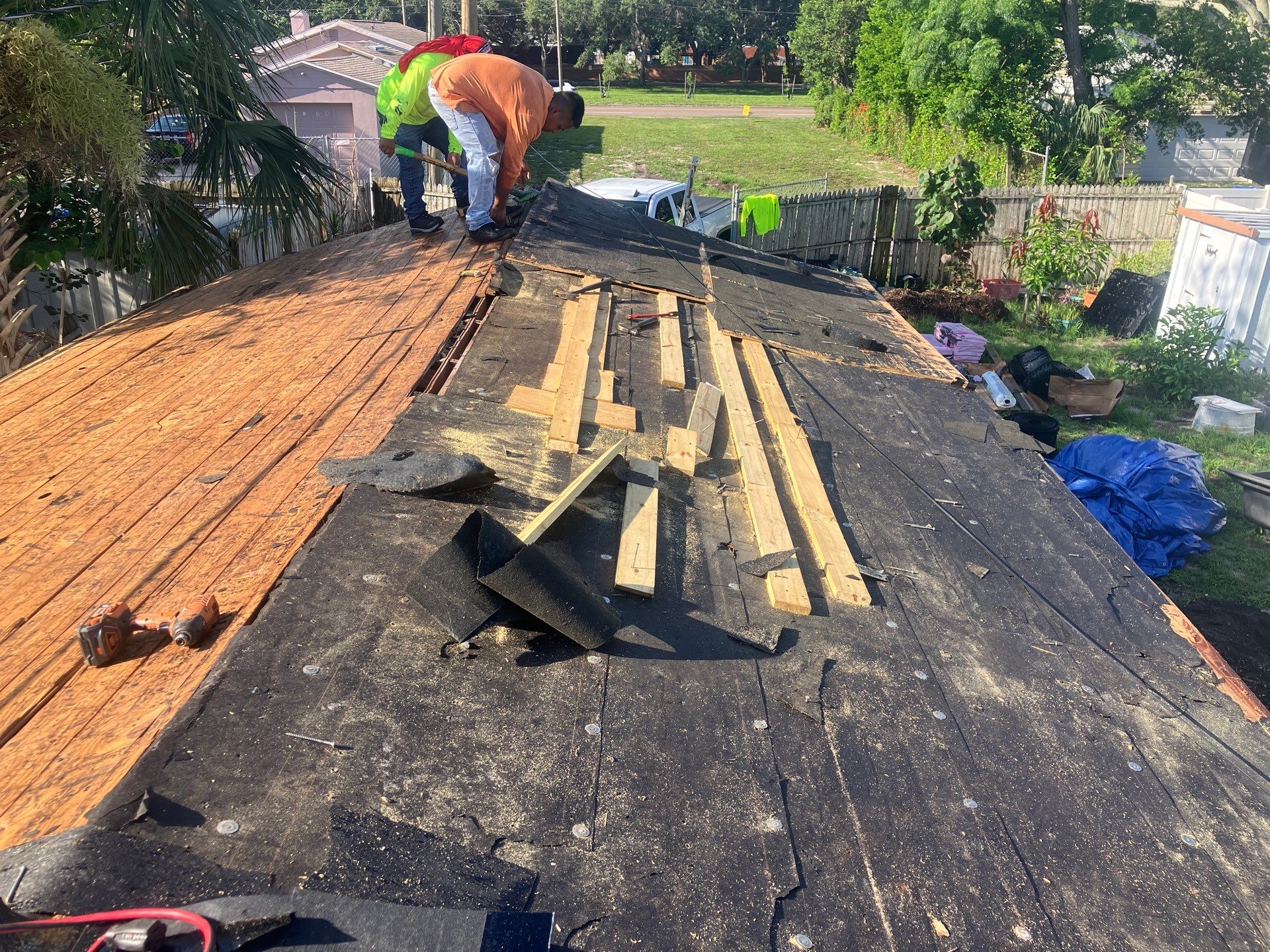 Project in St. Petersburg 33711 by Mitchell Roofing Company LLC 