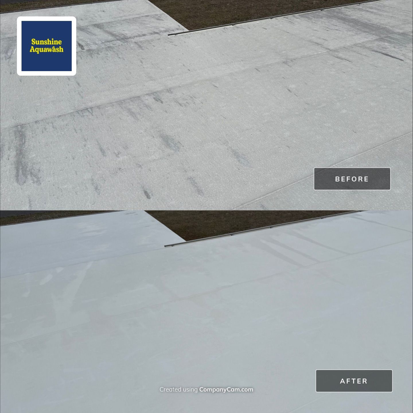 TPO Roof Cleaning in Shadow Brook Mobile Home Park – Palmetto, FL by Sunshine AquaWash