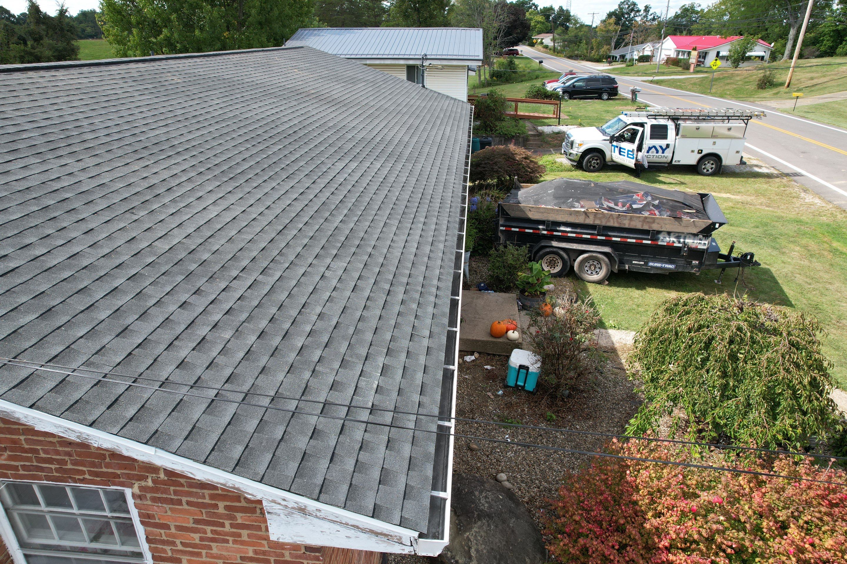 Residential Roofing Installation using GAF Timberline HDZ by Rainstoppers Roofing