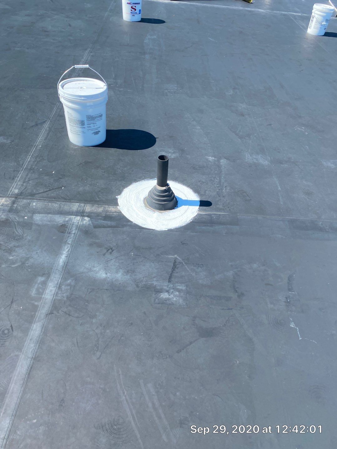 Commercial Roofing Installation using American Standard Coating - S  by A to Z Roofing