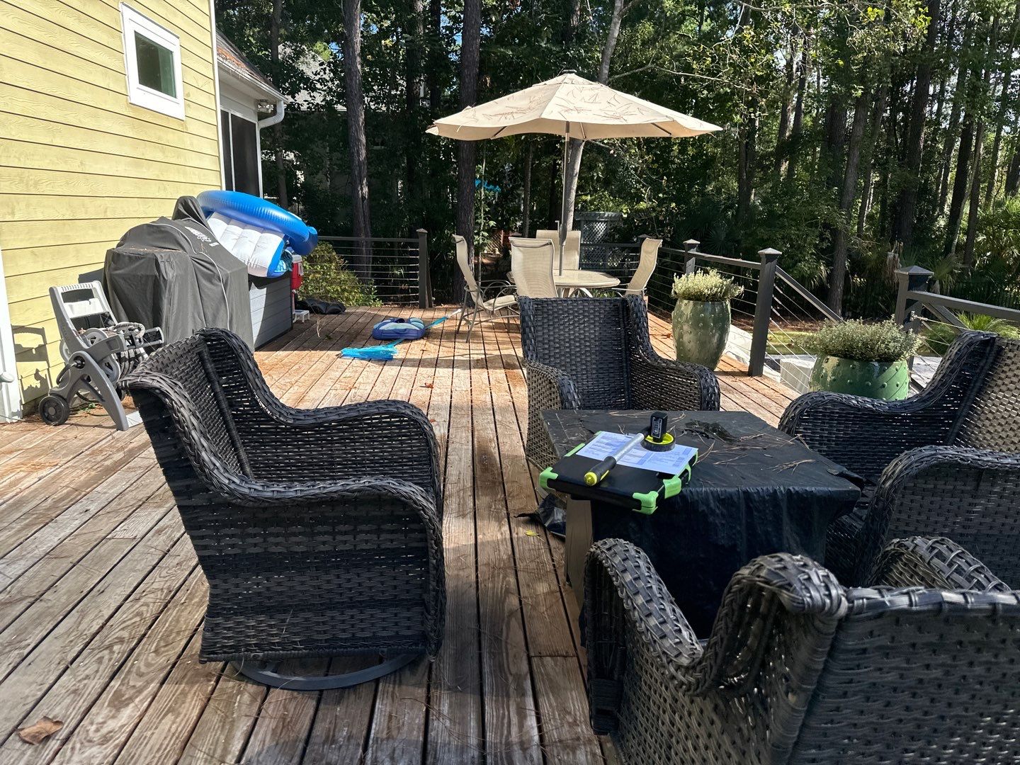 Weathered Deck using Wood Sealant by DuraSeal