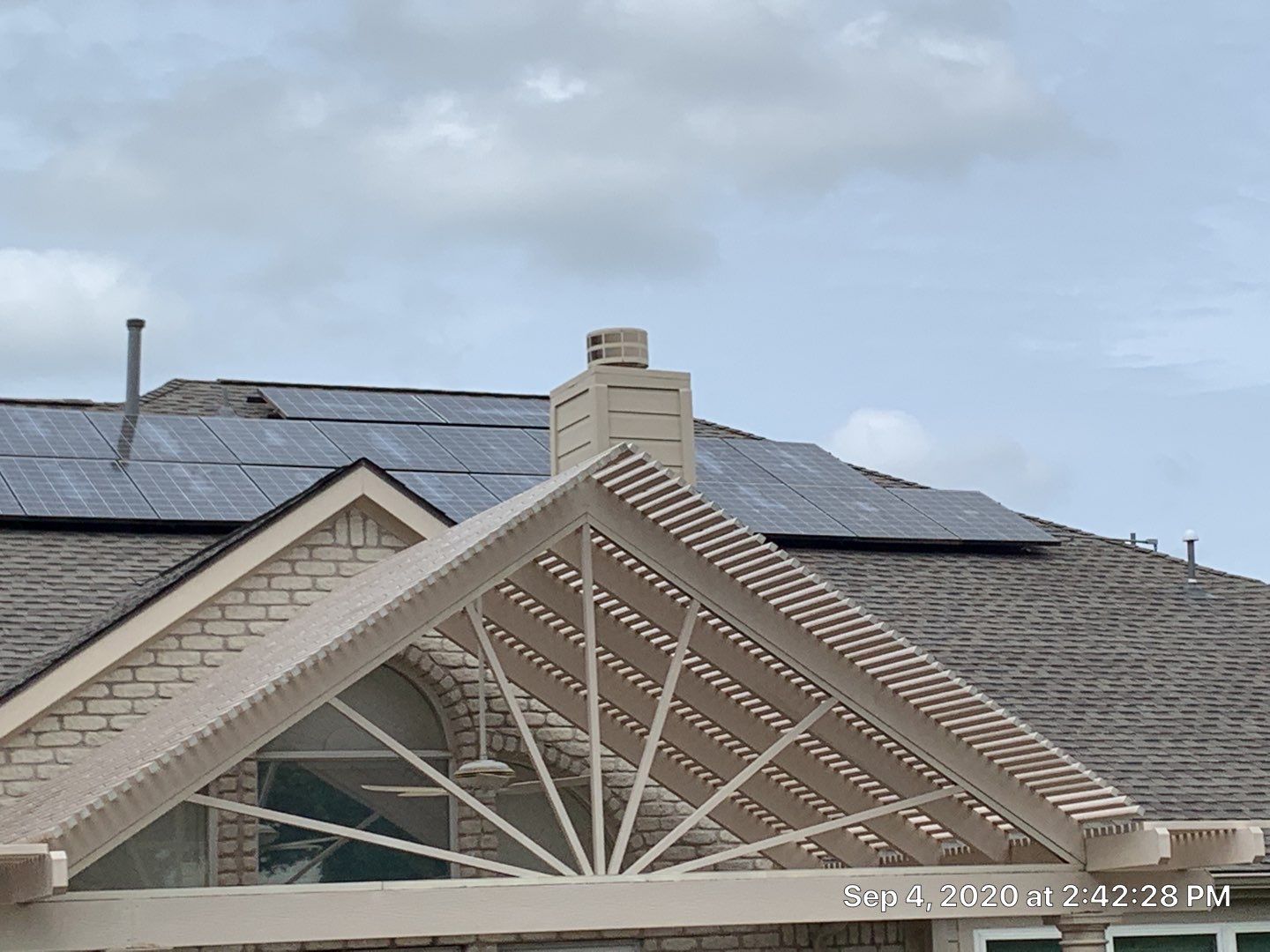 Solar Panel Install with a New Roof by First United Roofing & Construction