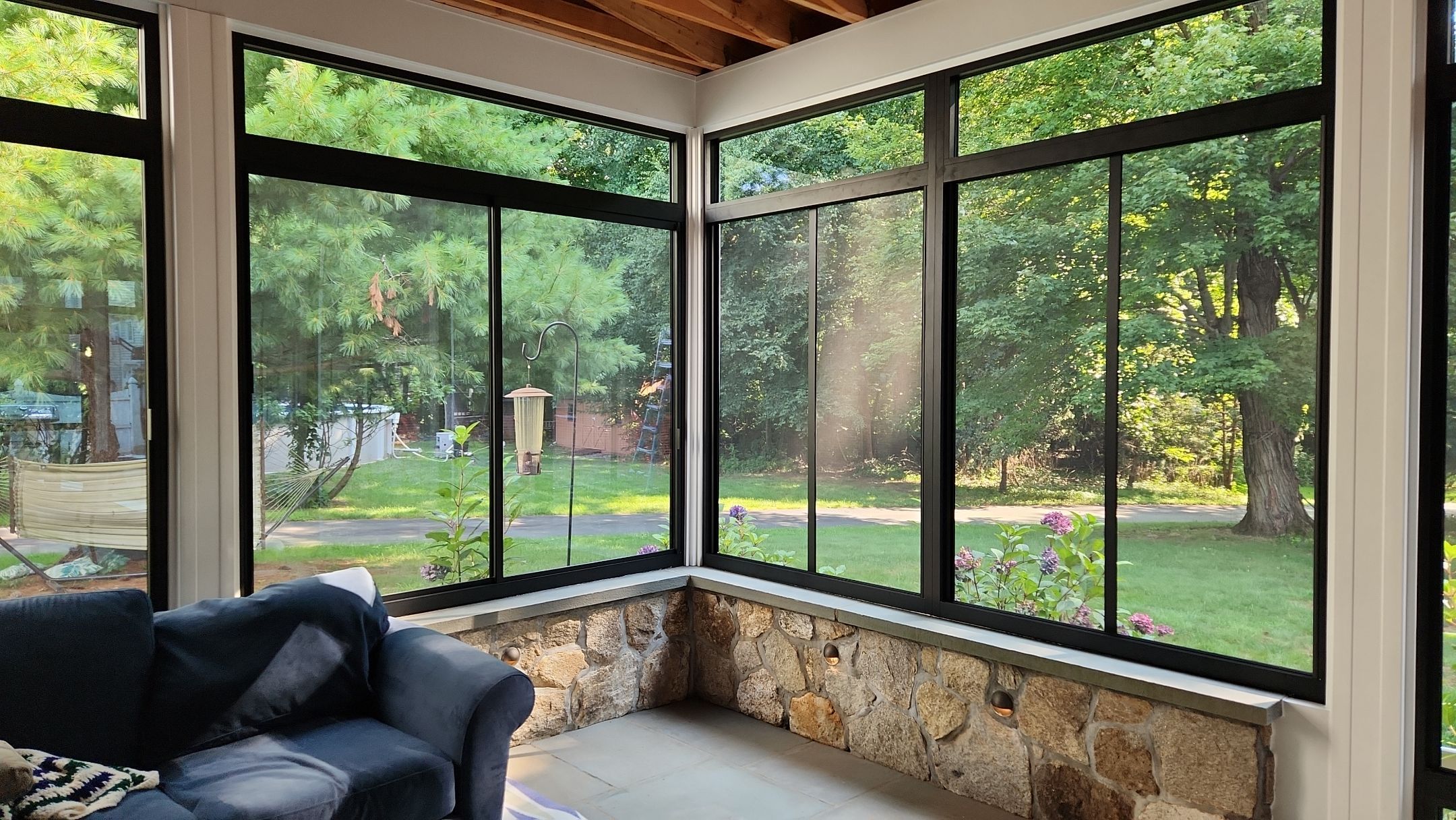 Summer Space Porch Enclosure by DiGiorgi Roofing and Siding Inc