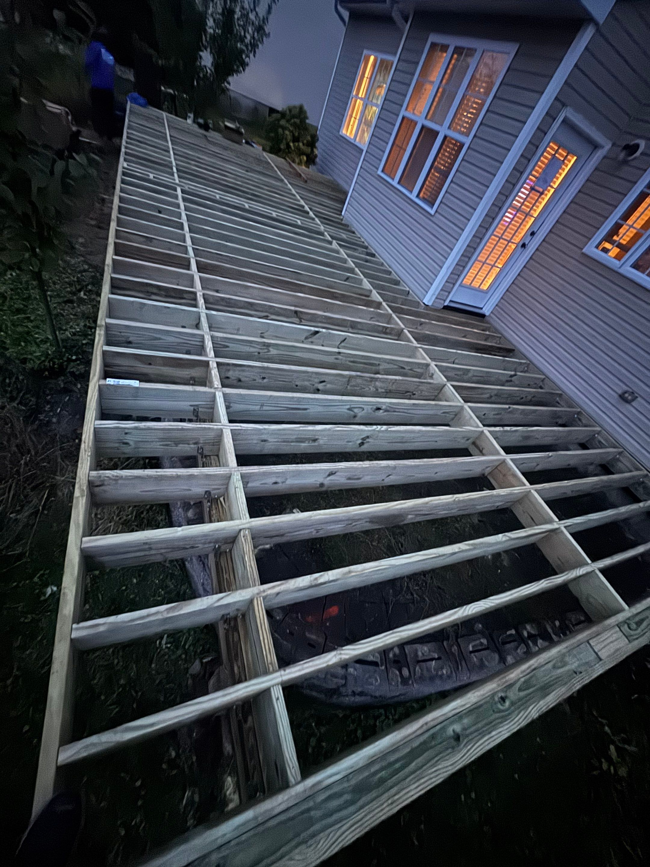 New Deck using Deckorators Venture - Color Sandbar  by deck guardian