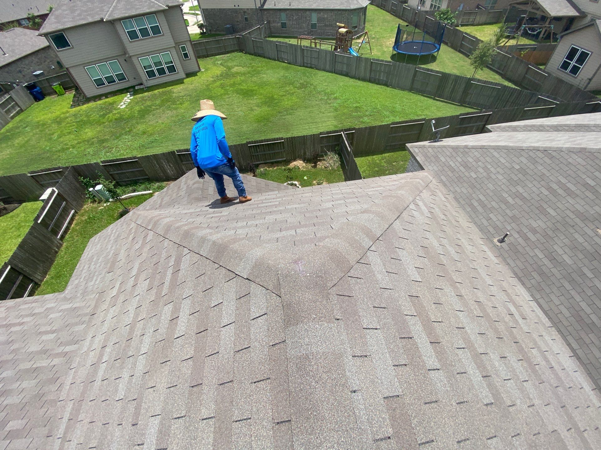 Residential Roofing Repair using Owen's Corning Duration (Lifetime) Shingles by Roof Repair Company